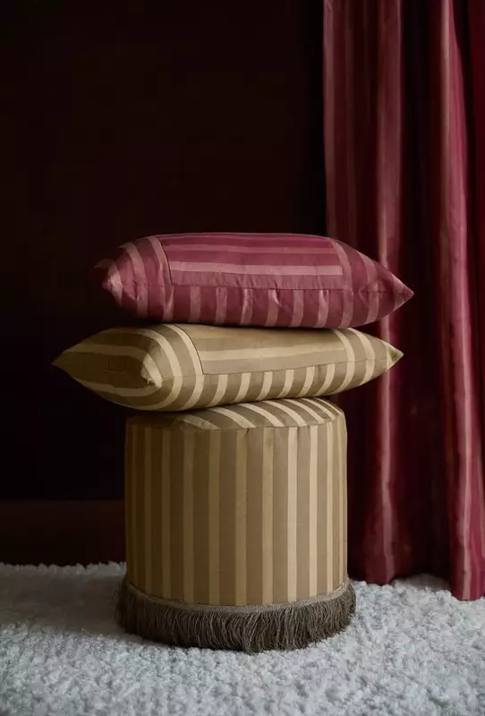 Pillow Covers (Dual Tone, Royal Stripe, Set of 2)