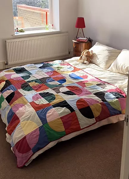 Blanket of Abstract Wheels