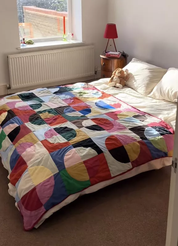 Blanket of Abstract Wheels